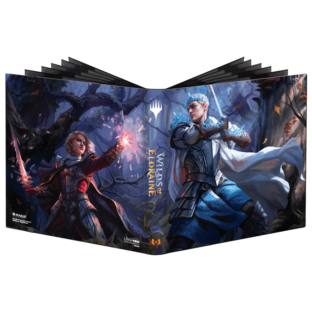 Wilds of Eldraine Will Fighting Rowan 12-Pocket PRO-BINDER® for Magic: The Gathering