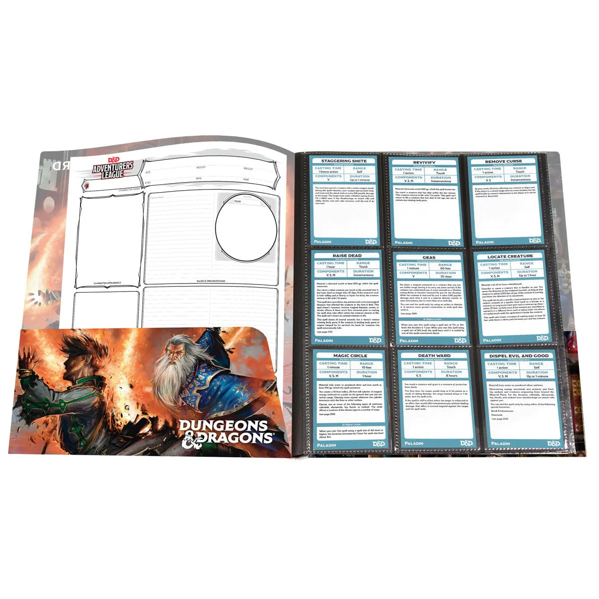 Wizard - Class Folio with Stickers for Dungeons & Dragons - Image 2